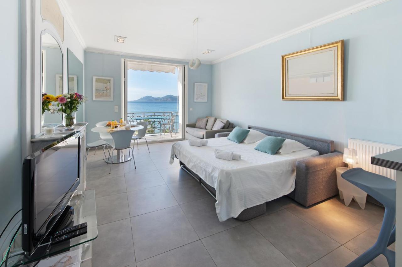 Palais Miramar - Suite Blue Room - Vue Mer -Croisette Emplacement Unique - 20M Plage - Wifi - Clim Cannes Exterior photo